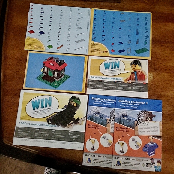 Lego Instruction booklets lot of 5 + - Picture 2 of 8
